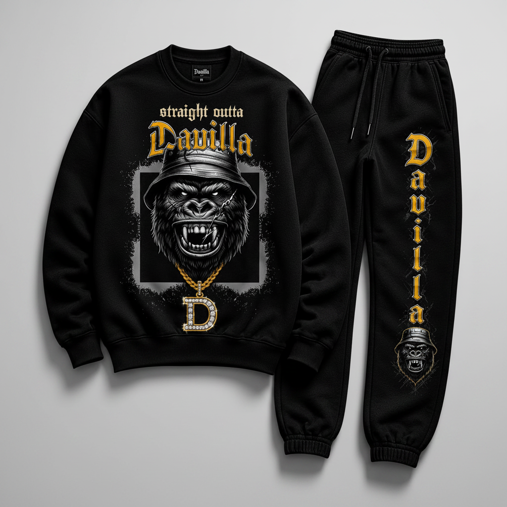 Straight Outta Davilla sweatsuits
