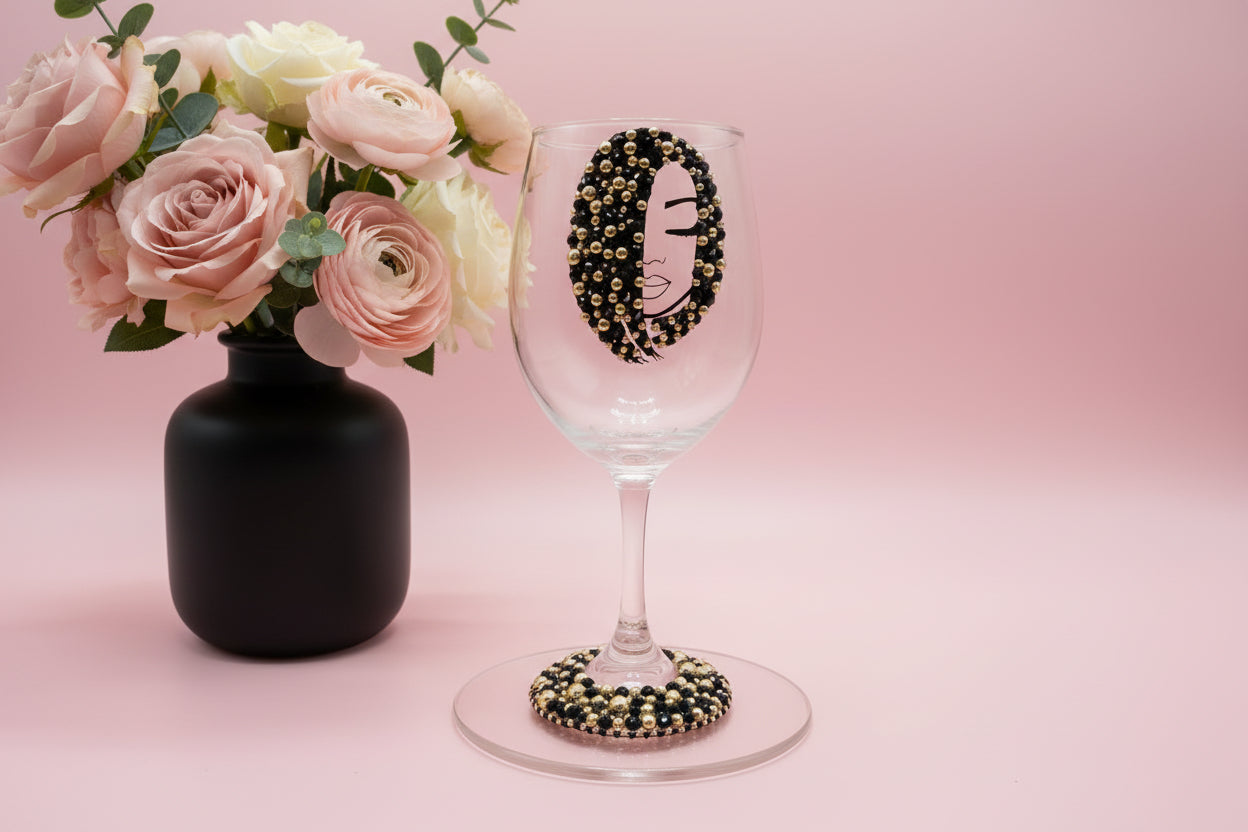 BLING WINE GLASS
