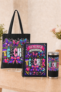 Butterfly Teacher Gift Bundle – Black Tote Bag, Calendar & Journal, and 20 oz Tumbler