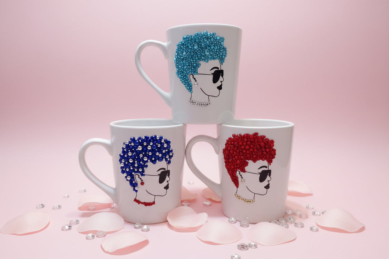 Custom Bling coffee mug