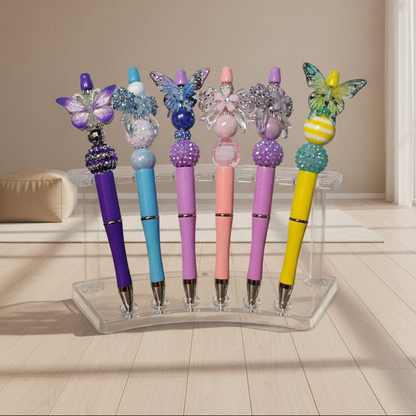 Colorful Bling Handcrafted Pens-Custom Made-to-Order Writing Glam
