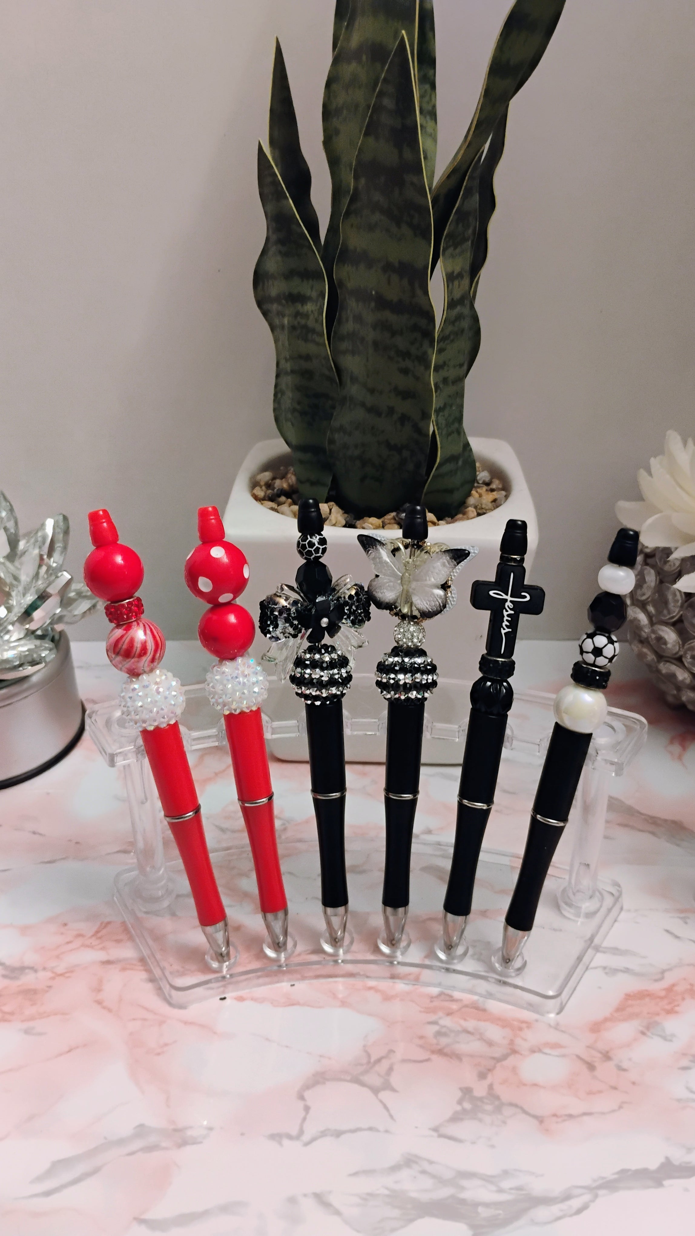 Colorful Bling Handcrafted Pens-Custom Made-to-Order Writing Glam