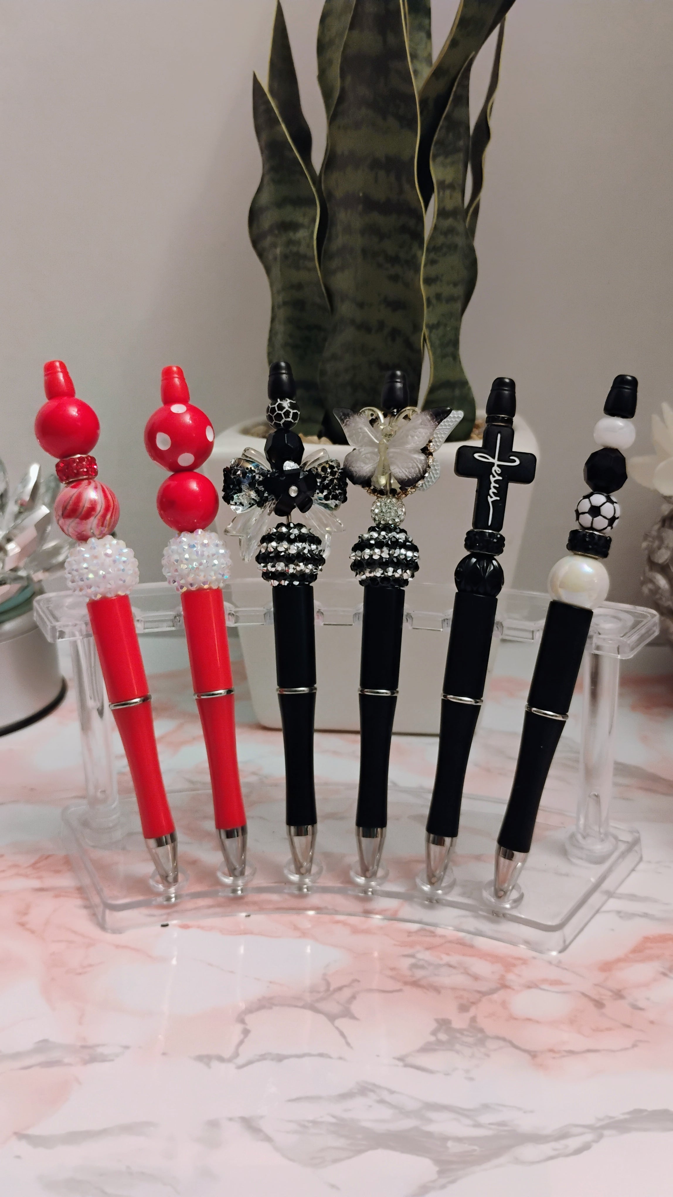 Colorful Bling Handcrafted Pens-Custom Made-to-Order Writing Glam