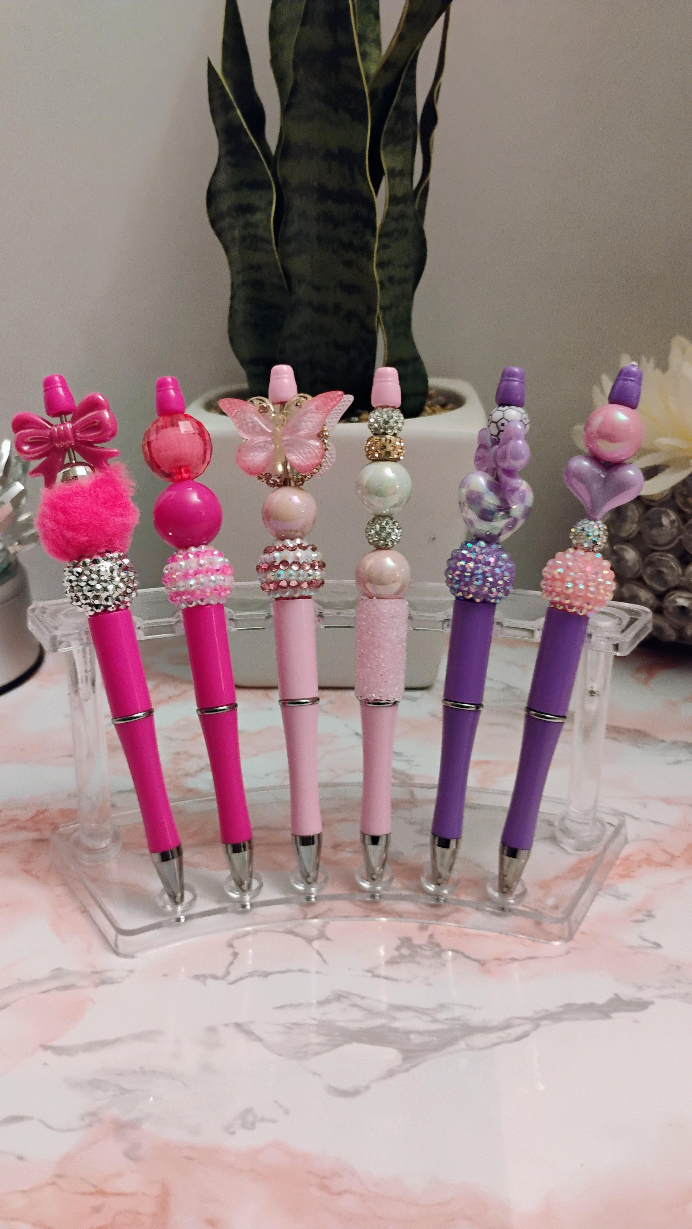 Colorful Bling Handcrafted Pens-Custom Made-to-Order Writing Glam