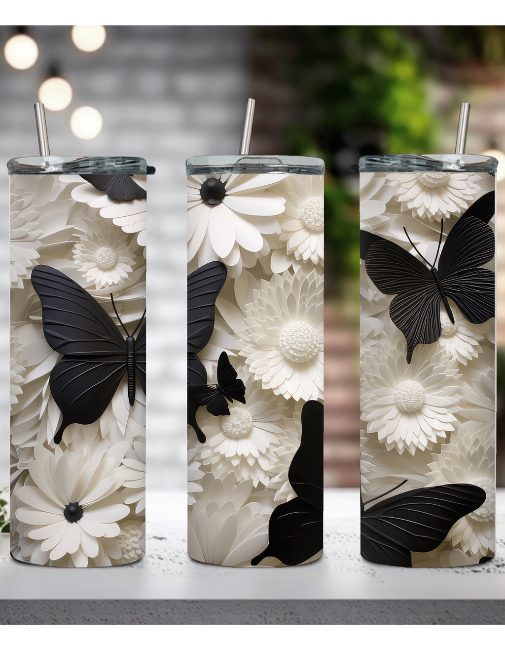 Butterfly tumbler