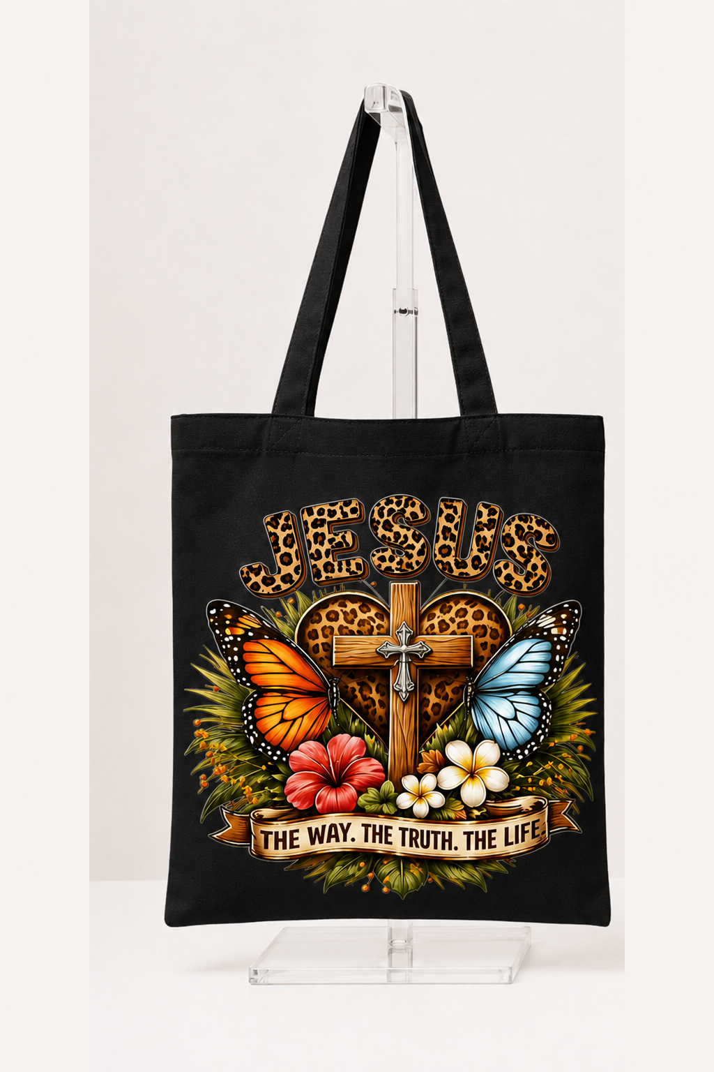 Jesus: The Way, The Truth, The Life Tote Bag
