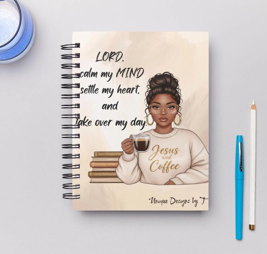 Christian Custom Calendar/ Notebook