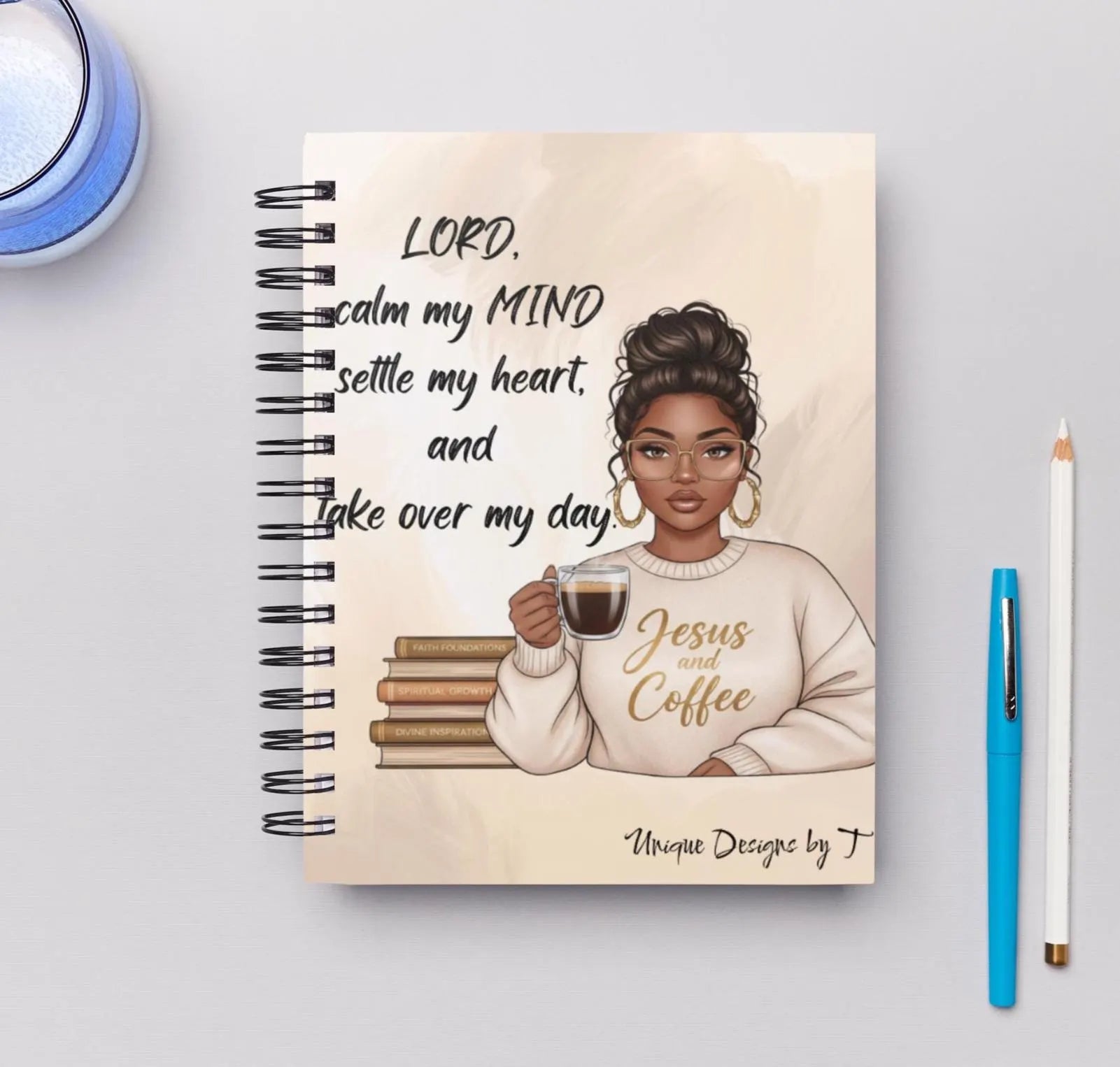 Christian Custom Notebook