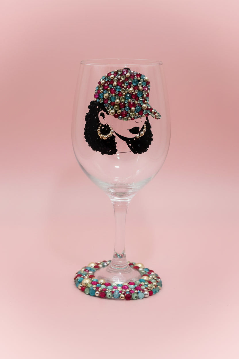 BLING WINE GLASS